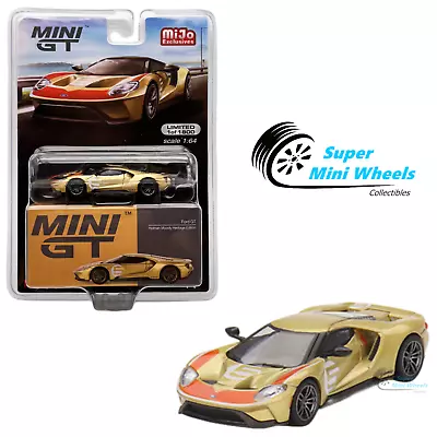 Mini GT 1:64 Ford GT Holman Moody Heritage Edition #536 • $17.99