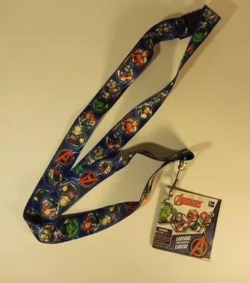 NEW Marvel Avengers Lanyard 18.5  Key Chain  • $9.90