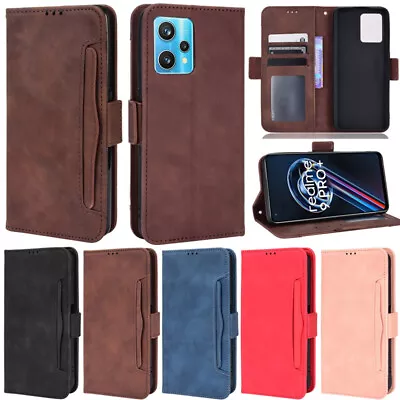 $16.97 • Buy Shockproof Wallet Cards Leather Flip Case For Oppo A96 A57 A76 A77 A55 A74 A54