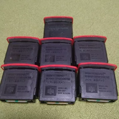 Nintendo 64 Expansion Pak Pack Official N64 Memory Pack OEM Original NUS-007 • $203.88