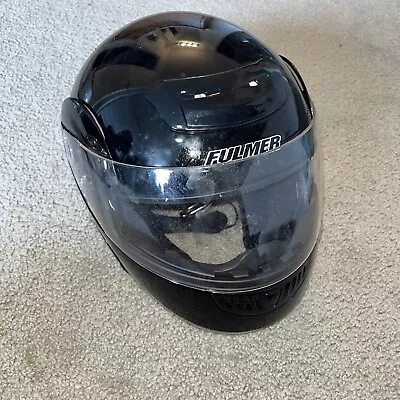 Fulmer AF200 Dot Motorcycle Helmet Black Extra Large  • $25