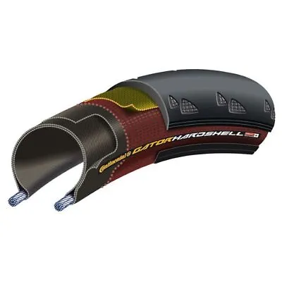 Continental Gator Hardshell Tyre (700 X 25c) — AUS STOCK — Folding Gatorskin • $126.99