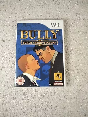 Bully : Scholarship Edition Nintendo Wii Game Complete W/ Manual And Game Map • £8.49