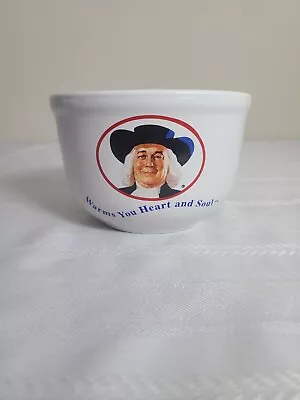 Vtg Quaker Oats Bowl  Warms You Heart And Soul  1999 By Houston Harvest Cereal  • $16.55
