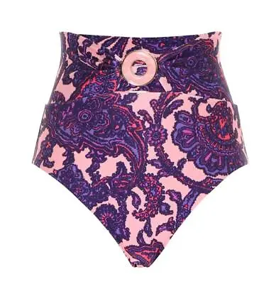 Zimmermann Tiggy High Rise Circle Link Pant | Pink/Purple Paisley Sold Seperate • $99.99
