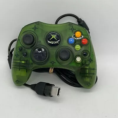 Genuine Xbox Original Controller Green S-Type Controller | VGC | Tested • $80