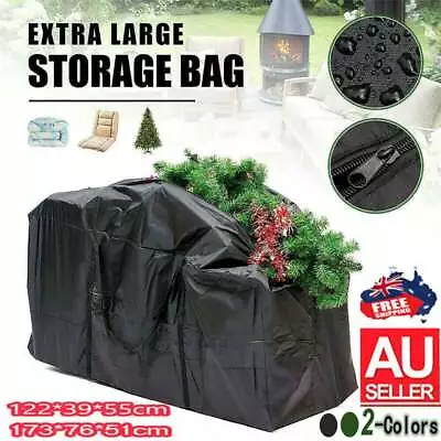 Waterproof Extra Large Storage Bags Outdoor Christmas Xmas Tree Cushion Bags AU • $20.95