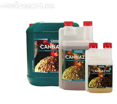 Canna Cannazym Natural Enzyme Hydroponics Grow Tent Root Health 250ml 1L 5L 10L • £8.10