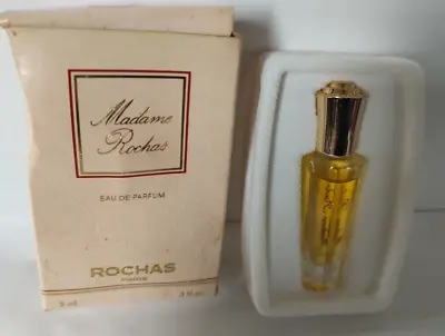 Madame Rochas Eau De Parfum  0.1oz-3ml Dab Travel Mini Vintage '90's DAM BOX • £17.36