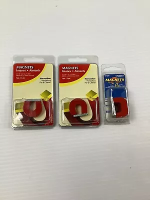 New Alnico And Hillman Horseshoe Magnets (Lot Of 3)  SS4 • $39.95