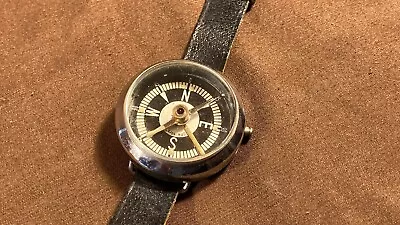 $34.50 • Buy Vintage Atco Made In Japan Wrist Compass With Locking Lever Markers & Hands Glow