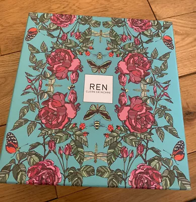 £60 • Buy BNIB Limited Edition REN Clean Skincare Moroccan Rose Gift Set In Gorgeous Box