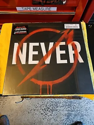 METALLICA - THROUGH THE NEVER LIVE - 3xLP (Red White And Black) NEW & SEALED • $120