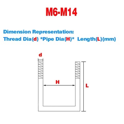 Carbon Steel Square Clamp / Right Angle U-Clamp / U-Bolt / Right Angle Screw • £4.22