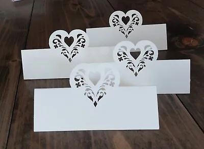£5.50 • Buy Wedding Table Place Setting Name Cards Birthday Anniversary Blank 20 X