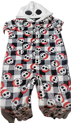 Official Disney Nightmare Before Christmas Union Suit Pajama One Piece Costume! • £28.50