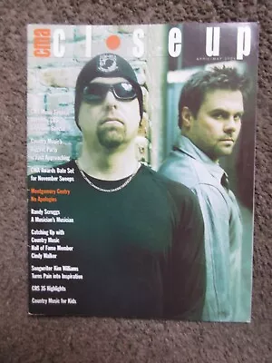 Cma Close Up 2004 Montgomery/gentry Cover Story+randy Scruggs+patti Page Oop Ex. • $4.99