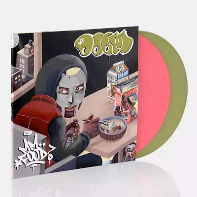 MF DOOM- MM..Food Pink & Green 2LP Vinyl Record Limited Edition. Factory Sealed! • $44.99