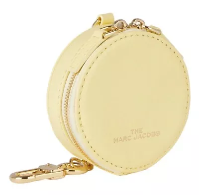 MARC JACOBS Yellow 'The Sweet Spot' Keychain Pouch • $96