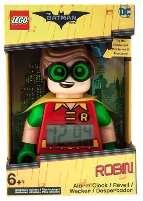 ROBIN ALARM CLOCK Lego Legos NEW Minifigure Minifig Dc Movie 2 Mini Fig Batman • $50.94