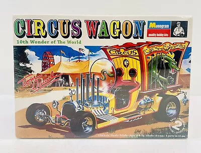 Monogram Circus Wagon Tom Daniel 1:24 Plastic Model Kit 85-4263 New Sealed • $65