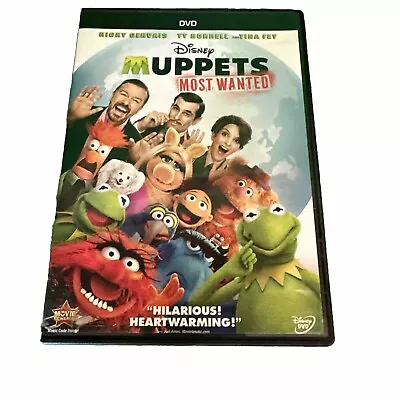 Muppets Most Wanted (DVD 2014) • $3