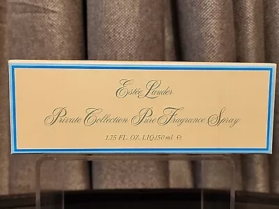 Vintage Estee Lauder Private Collection Pure Fragrance Spray 1.75oz Perfume 90's • $149.99