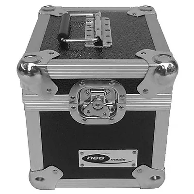 7  Singles Vinyl Record Aluminium DJ Carry Case Black 100 Strong  • £50.79