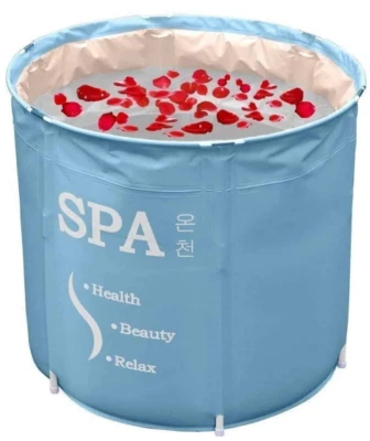 $50 • Buy Portable Foldable Bathtub, Separate Family Bathroom SPA Tub, Soaking Standing Ba