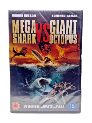 Mega Shark Vs. Giant Octopus - DVD - * NEW / SEALED * - Free Shipping • £4.95