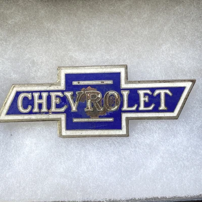 Vintage 1930's Chevrolet Bow Tie Radiator Emblem • $79.99