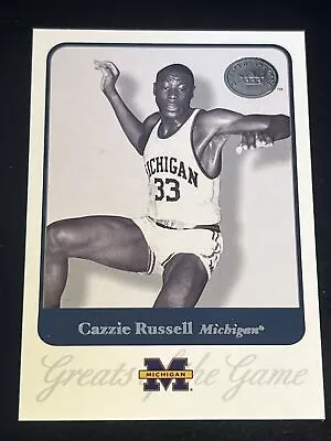 2001 Fleer Greats Of The Game #11 Cassie Russell Michigan Wolverines • $0.06