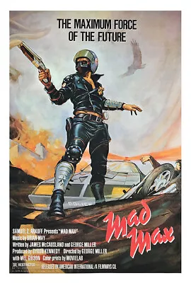 Mad Max - Movie Poster - US Version - Mel Gibson • $16.99