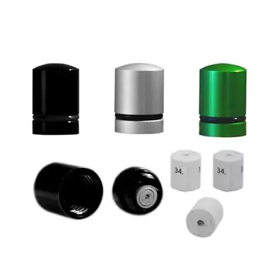 Magnetic Nano Geocache Sneaky Waterproof Micro Black Silver Containers • $22.09