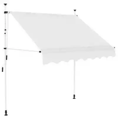 Keketa Manual Retractable Awning  Shade Shelter Awning Cover  Patio Canopy R6D8 • $153.24