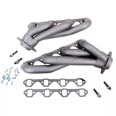 BBK For 79-93 Mustang 5.0 Shorty Unequal Length Exhaust Headers - 1-5/8 Titanium • $329.99