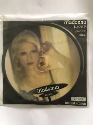 Madonna Fever Album Edit + Radio Edit Picture Disc WO 168P EX 1993 Ltd. Edition • £7.99