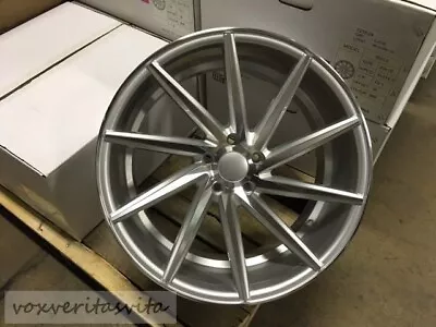 20  Silver Swirl Style Staggered Wheels Fits G35 G35x G37x Q60 Q60s • $1018.81