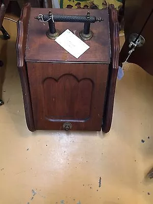 $99 • Buy Antique Fireplace Accessory - Log/Ash Storage