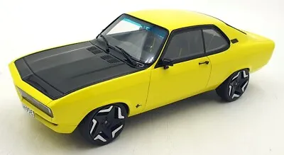 Otto Mobile 1/18 Scale OT434 - Opel Manta Gse Elektro Mod - Yellow • $190.99