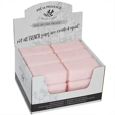 Pre De Provence LILY OF THE VALLEY Case 18 X 150 Gr French Soap Bath Shower Bars • £88.68