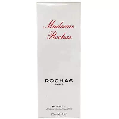 £74.81 • Buy Madame Rochas Eau De Toilette 100 ML Woman Perfume 1304