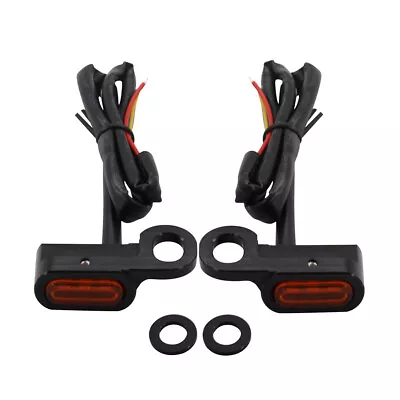 Universal Mini LED Rear Turn Signal Light  Run Indicator Lamp Fit For BMW R18 • $14.89