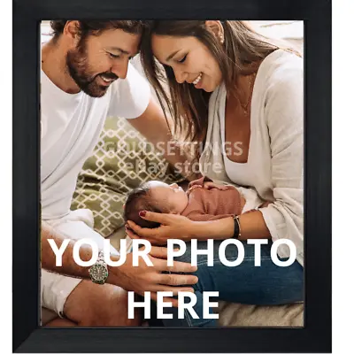 PRINT YOUR IMAGE PICTURE PHOTO W/ FRAME PRINTING SERVICE ART 8x10 In • $17.99