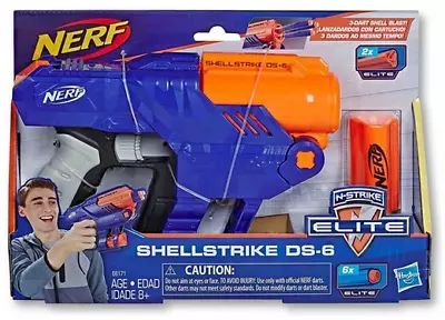 $39 • Buy Nerf Shellstrike DS-6 E6171