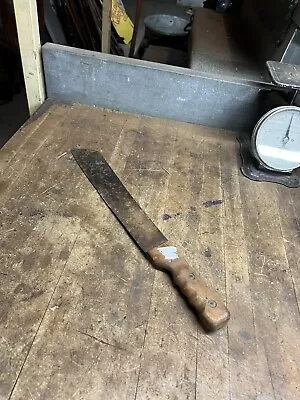 Vintage Old Original Dumas Dumas Machete Bolo Knife Blade Weapon Wood Handle • $49.99