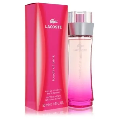 Lacoste Touch Of Pink Eau De Toilette 50ml Spray 100% Authentic Guaranteed • £78.99