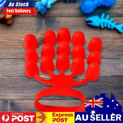 $9.79 • Buy Finger Strengthener Portable Finger Exerciser For Rehabilitation Fitness (Red)