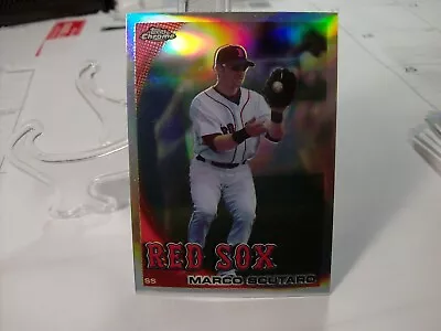 2010 Topps Chrome Refractors #15 - Marco Scutaro - Boston Red Sox 10-1072 • $2