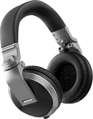 Pioneer Professional DJ Monitor Headphones Silver Over Head Foldable DJ HDJ-X5-S • $237.47